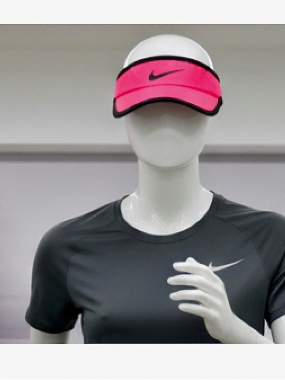 Nike Women’s Hot Pink Visor with Black Trim - Breathable Sport Visor 💖 NWOT
